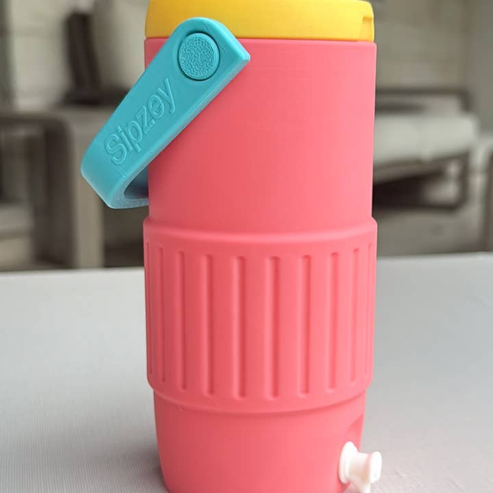 Retro Jug Cooler Can Holder (Skinny Cans)