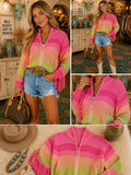 ✨ Cozy Western Fringe Zip Sweater