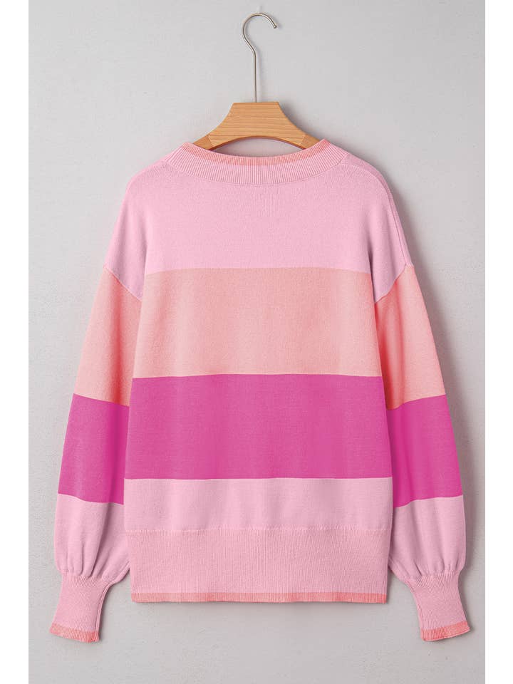 Sequined Holly Jolly Crew Neck Sweater