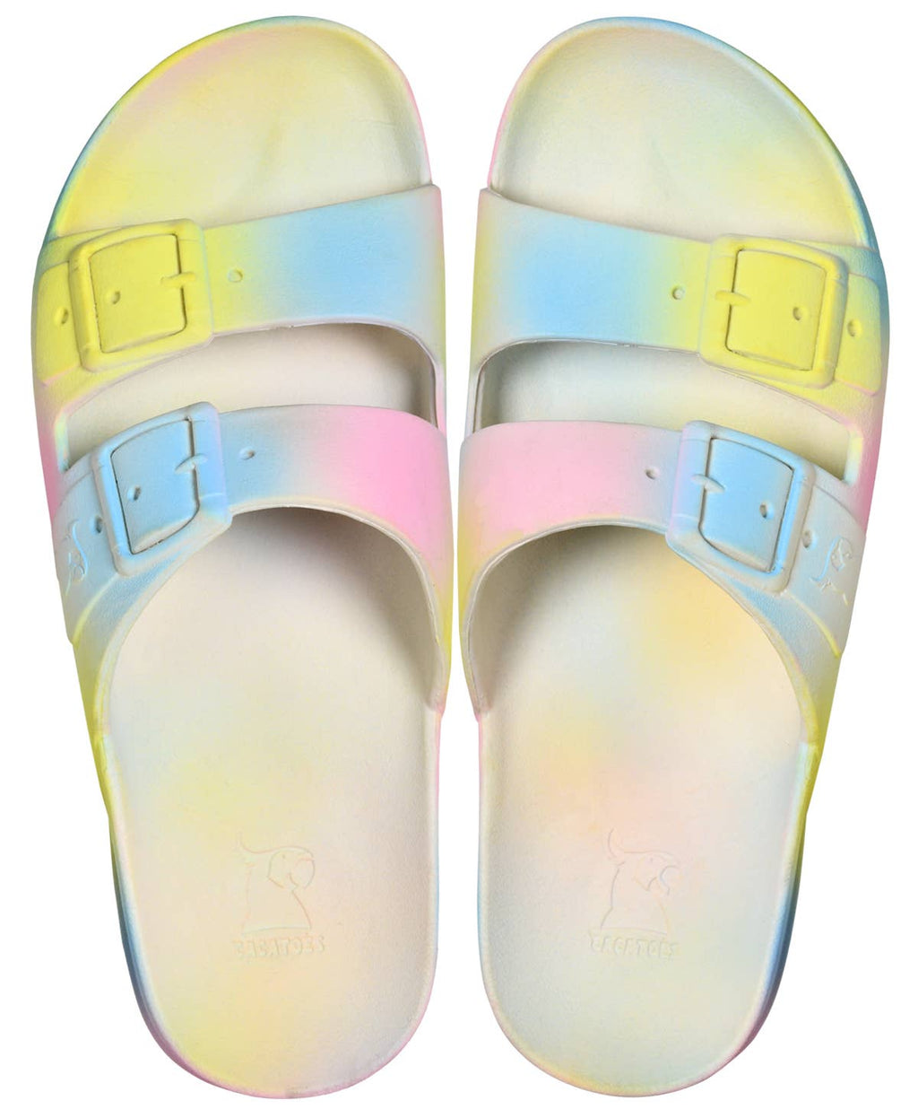 Cacatoès Lapa Tie & Dye Blue Scented Sandals-Kids
