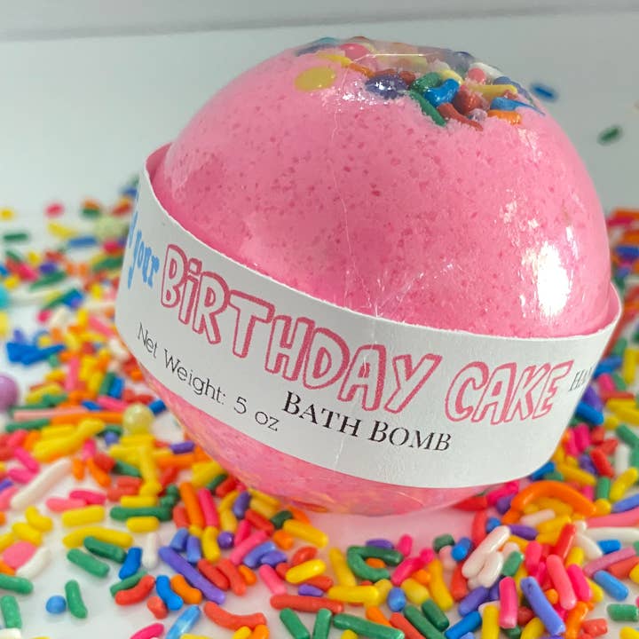 Birthday Cake Bath Bomb