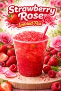 Strawberry Rose Loaded Tea Dry Mix