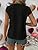 Black Sequin-Pocket Short-Sleeve T-Shirt