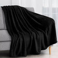 50"x60" Black Soft Warm Cozy Bed Throw Blanket
