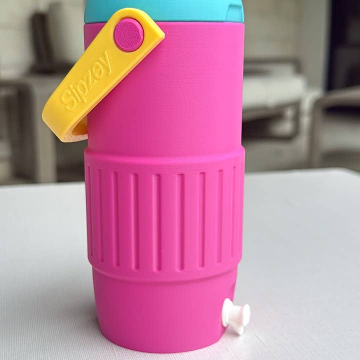 Retro Jug Cooler Can Holder (Skinny Cans)