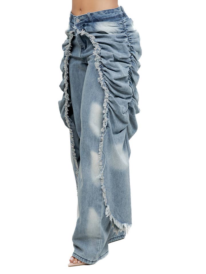 Women Fashion Style Denim Jeans