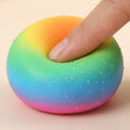 Rainbow Stress Relief Squishy Ball - Soft Sensory Fidget Toy
