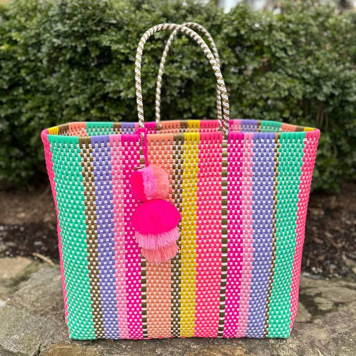 Sunshine Rain Citron Tote