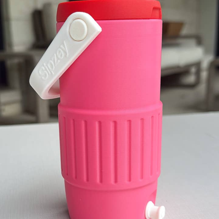 Retro Jug Cooler Can Holder (Skinny Cans)