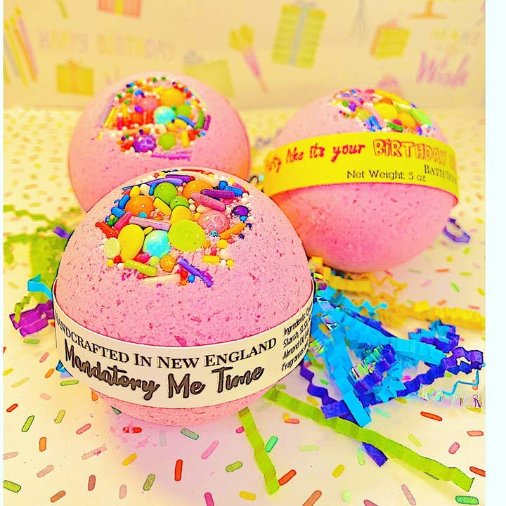 Birthday Cake Bath Bomb