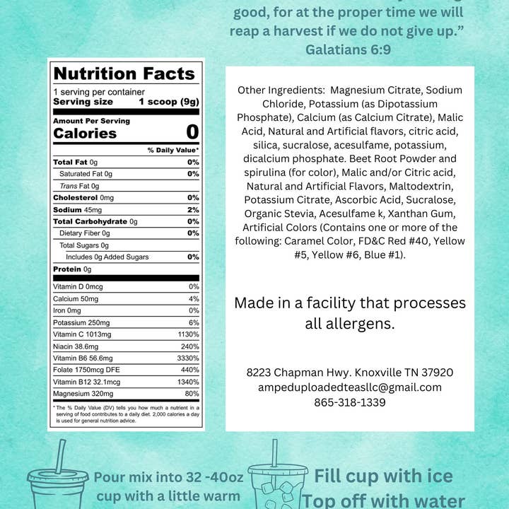 Barbie Hydration Tea