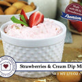 Strawberries & Cream Dip Mix