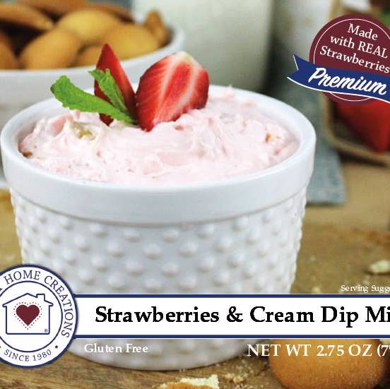 Strawberries & Cream Dip Mix