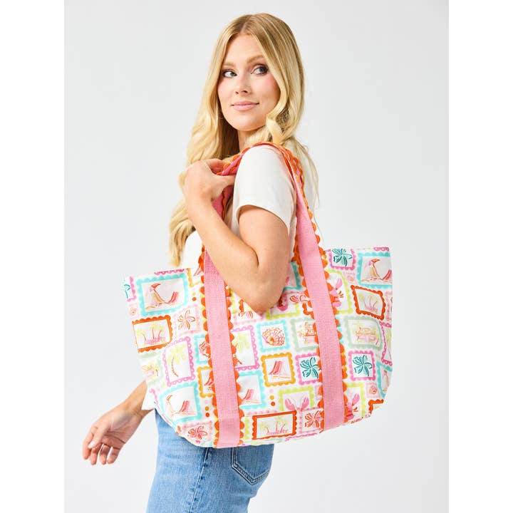 Capri Tote Bag | Happy Place