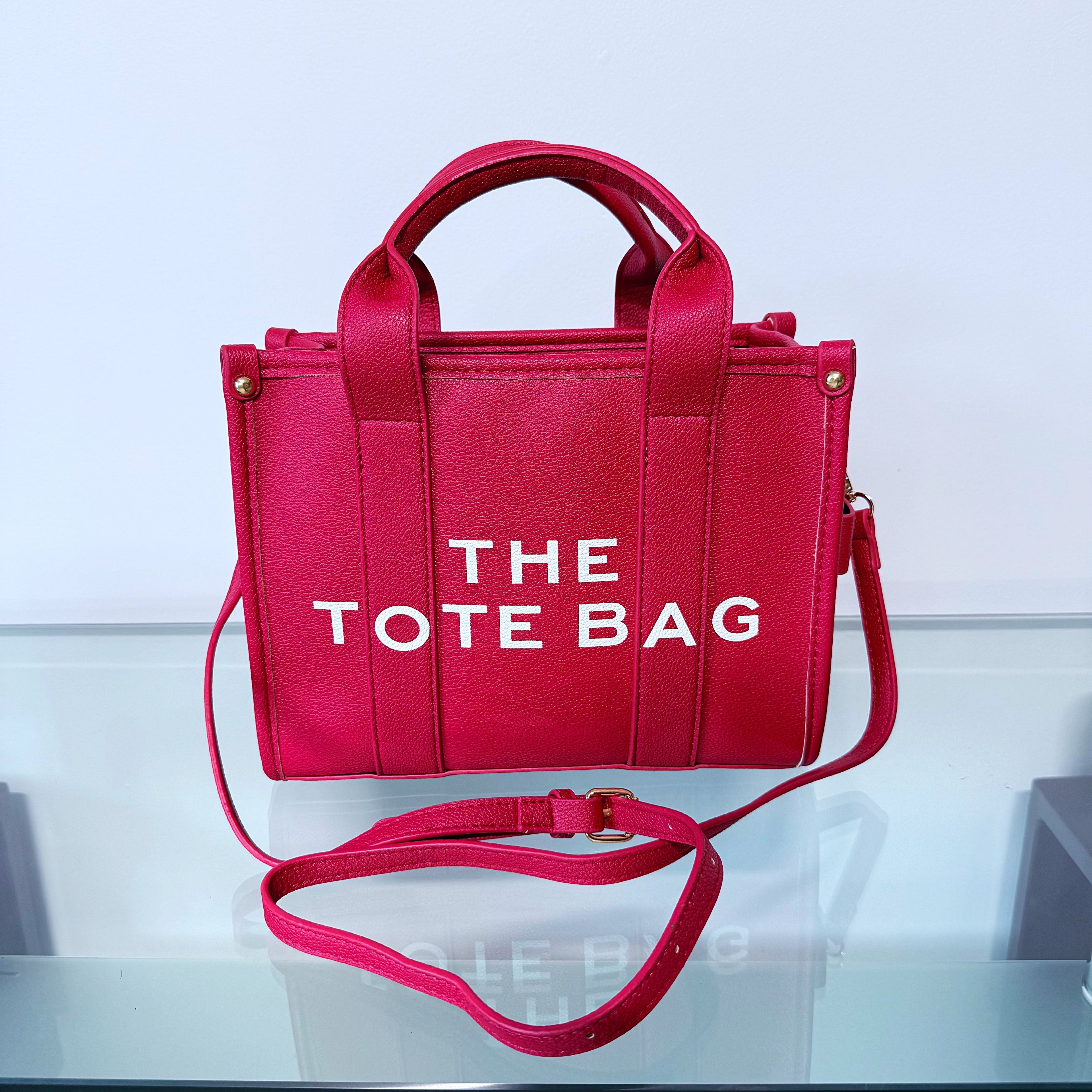 Design Tote Bag Medium Size Red