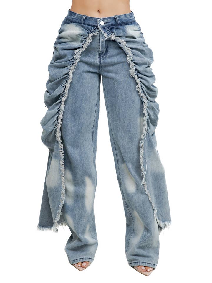 Women Fashion Style Denim Jeans