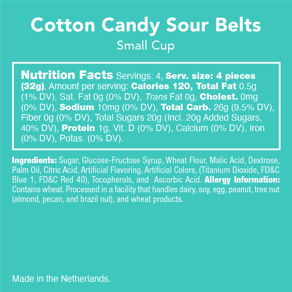 Cotton Candy Sour Belts