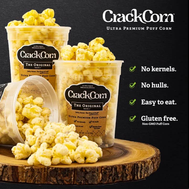 Crack Corn / Puffy Pop - Jalapeño Cheddar Cheese (4 oz)