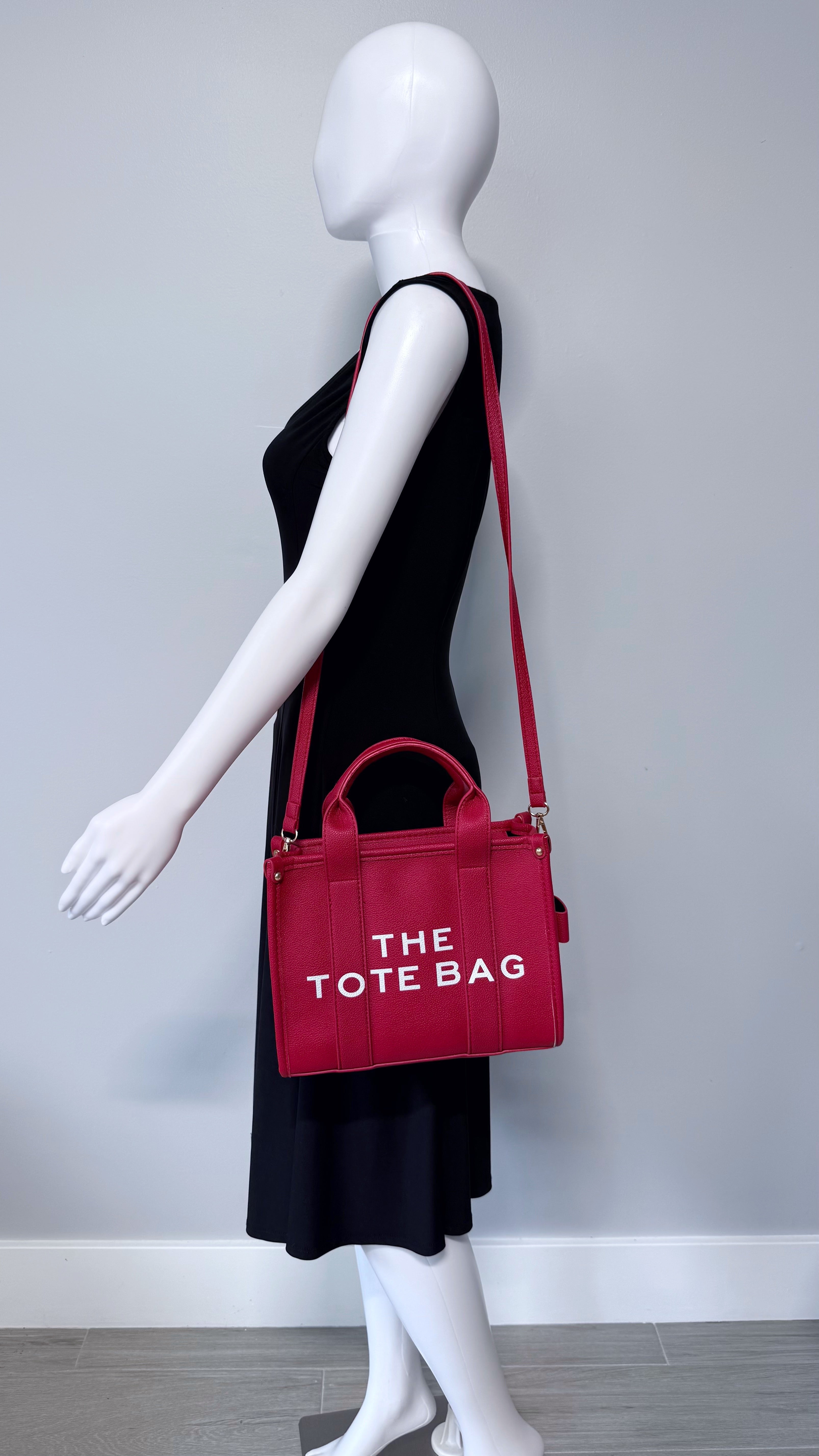 Design Tote Bag Medium Size Red