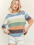 Multi Color Stripe Top - CET2608