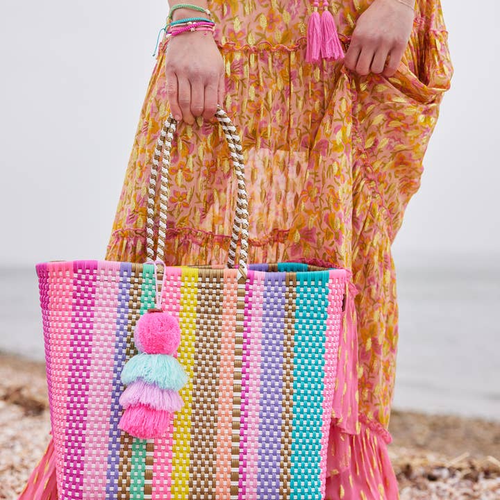 Sunshine Rain Citron Tote